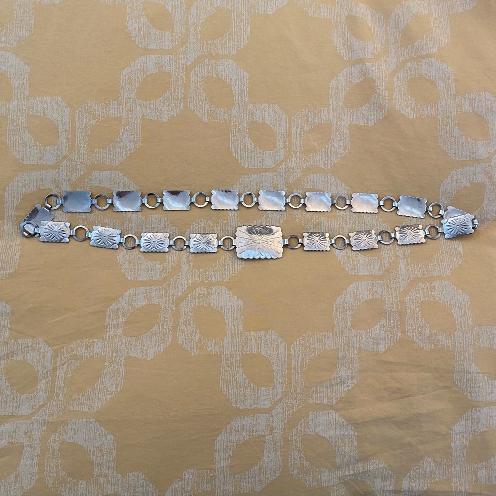 Vintage Silver Belt